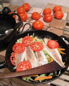 piatto paleo con carne e verdure